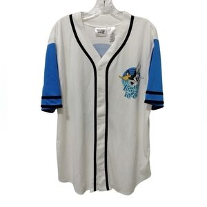 Warner Bros Looney Tunes Trio Baseball Athletic Jersey Unisex Shirt XL